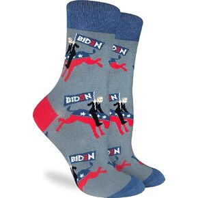 Good Luck Sock Women's Joe Biden & Kamala Harris Socks, Adult