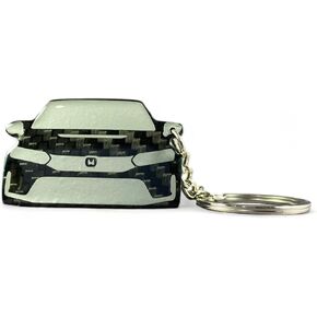Civic TypeR FL5 Real Carbon Fiber Keychain