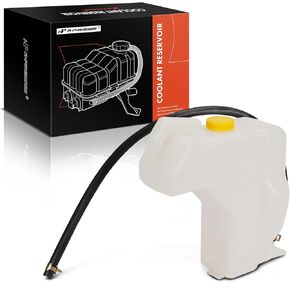 A-Premium Engine Coolant Overflow Recovery Reservoir Tank [w/Cap & Tubing] Compatible with Nissan Sentra 1999-2003 1.6L 1.8L 2.0L 2.5L, Replace # 217106M100