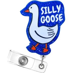 Have The Day You Deserve Badge Reel Funny Badge Holder Black Acrylic Sarcastic Skeleton Humorous Glitter Retractable Clip Name Card ID Tag for Nurse RN CNA LPN MA Medical Assistant Sassy Gifts