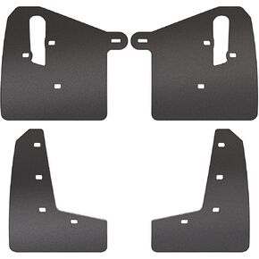 RENO Mud Flaps, Mud Guards Sides Splash Guards Driver + Passenger Side Vehicle Sediment Protection Compatible with 2015-2021 Subaru WRX STI Sedan (Front + Rear, Set of 4)