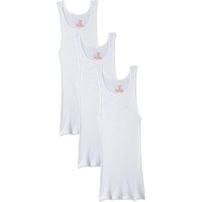 Hanes Ultimate Men's Tagless Tank-Multiple Packs and Colors