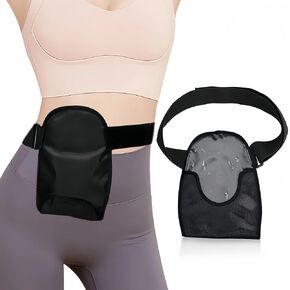 Waterproof Ostomy Bag with Adjustable Elastic Fixation Band, Ostomy Bag, Covers Waterproof Colostomy Bag, Reusable Washable Colostomy Bag Covers Protector