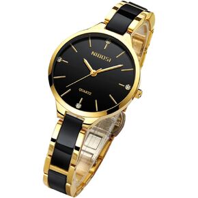NIBOSI Women Watches Rose Gold Fashion Ladies Female Dress Luxury Simple Waterproof Stainless Girls Wife Gifts Wrist Watch