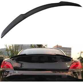 ECCPP M4 Style Rear Trunk Spoiler Wing Carbon Fiber fit for 2009-2015 for BMW Z4 E89 Z-Series Spoiler Wing Glossy Black Rear Trunk Lip Spoiler in Kuwait