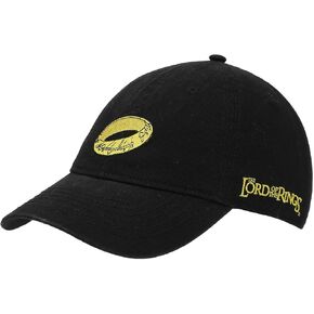 Lord of The Rings The One Ring Black Unstructured Baseball Cap