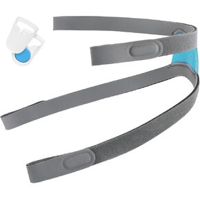 Headgear for AirFit F30i,1 Pack Replacement F30i Headgear with 1 Pair Magnetic Clips