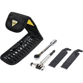 Topeak Ratchet Rocket Essential - Lightweight Ratchet Tool Set with 10 Bits and Carry Bag (Essential - 12 Functions)