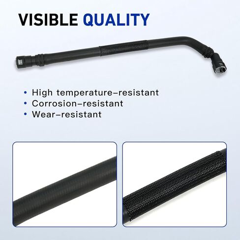 مجموعة خرطوم سخان HVAC متوافقة مع Ford F-150 2011-2014، Lincoln Mark LT 2011-2014، 5.0L V8#Replace 626-721 BL3Z18472B مجموعة خرطوم سخان المحرك in Kuwait