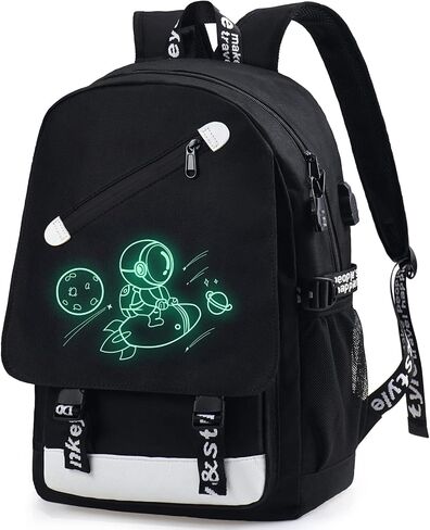 Anime Laptop Backpack for Boys, Astronaut School Bags Bookbags for Teen Boys in Saudi Arabia