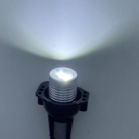 Angel Eye Halo Ring Marker Side Light 2x 10W Replacement for BMW 3 series 2006 2007 2008 BMW E90 E91 Pre-Facelift, Pre-LCI 325i 325xi 328i 328xi 330i 330xi 335i 335xi (Blue Light) in Kuwait