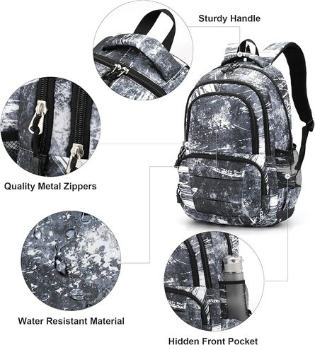 rickyh style Lightweight Elementary School Bag Durable School Bag Backpack Student Kids School Bag Waterproof in Kuwait
