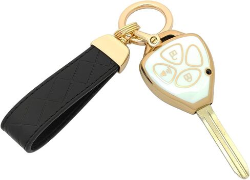 TPU Key Fob Cover Case Compatible with Toyota Scion Tc Camry Rav4 Corolla 4Runner Yaris Matrix Venza Avalon in Kuwait