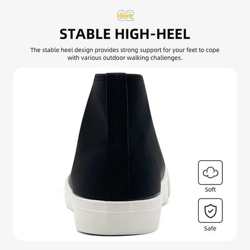 Women’s Men’s High Top Sneakers PU Leather Shoes for Women Men Classic White Black High Top Lace Up Sneakers Casual Walking Shoes in Kuwait