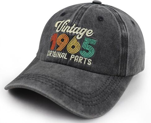 90th 80th 70th 60th 50th 40th 30th Birthday Gifts for Men Women, Vintage 1935 1945 1955 1965 1975 1985 1995 Hat in Kuwait