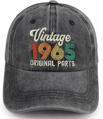 90th 80th 70th 60th 50th 40th 30th Birthday Gifts for Men Women, Vintage 1935 1945 1955 1965 1975 1985 1995 Hat in Kuwait