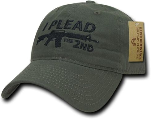 Rapiddominance I Plead 2nd Relaxed Graphic Cap in Kuwait