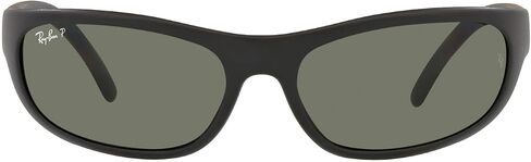 Ray-Ban Man Sunglasses Black Frame, Green Lenses, 60MM in Kuwait