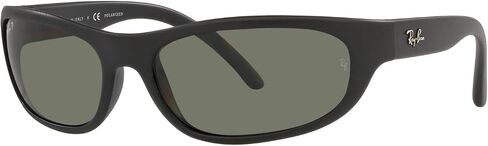 Ray-Ban Man Sunglasses Black Frame, Green Lenses, 60MM in Kuwait