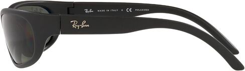 Ray-Ban Man Sunglasses Black Frame, Green Lenses, 60MM in Kuwait