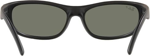 Ray-Ban Man Sunglasses Black Frame, Green Lenses, 60MM in Kuwait