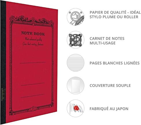 دفتر Apica CD15 باللون الأبيض - 7 × 10 بوصة in Saudi Arabia