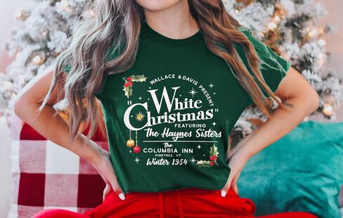 Christmas Shirts for Women Santa Christmas Pine Tree T-Shirt Short Sleeve Xmas Holiday Tee Tops in Kuwait