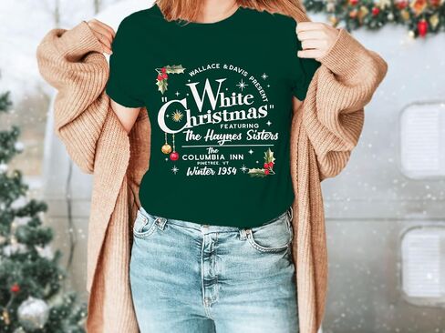 Christmas Shirts for Women Santa Christmas Pine Tree T-Shirt Short Sleeve Xmas Holiday Tee Tops in Kuwait