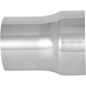 304 Stainless Steel Exhaust Adapter Connector, Universal Exhaust Pipe, 2.5" ID to 3" ID, Exhaust Pipe Reducer, 4" Overall Length