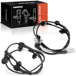 A-Premium 2Pcs Rear Left and Right Driver and Passenger ABS Wheel Speed Sensor - Compatible with Mazda Models - CX-7 CX7 2007-2012, CX-9 CX9 2009-2010 - Replaces #EG234371YC