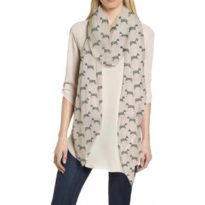 American Staffordshire Terrier Dog Print Women's Scarf Shawl Wrap Lightweight