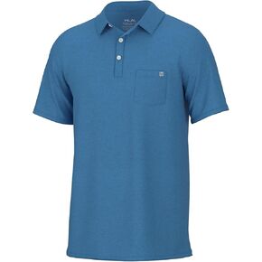 HUK Waypoint, Performance Polo Shirt for Men