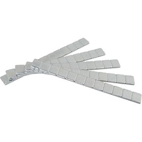 Eisen 1/4oz,Stick on Adhesive Wheel Weights,576pcs,144oz/Box,Grey,Zinc