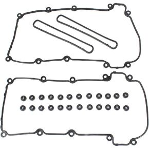 DNJ VC4110G Valve Cover Gasket Set W/Grommets for 2003-2008, Lincoln, Jaguar, LS, S-Type, 3.0L, V6, DOHC, 2968cc, 181cid
