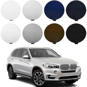 TOPUS Front Tow Cover for 14-18 BMW X5 F15 SAV Fit 35dx 35i 35ix 40ex 50ix xDrive sDrive 2014 2015 2016 2017 2018 Bumper Towing Hook Eye Cap 51117378591 Black