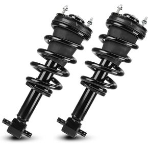 Front Complete Strut Assembly Shock Absorber Fit for Chevrolet & Silverado GMC Sierra 1500 2007-2013, 139105 with Coil Spring, 2PCS