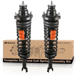 MOSTPLUS Rear Shocks Struts Compatible for 1994 1995 1996 1997 Honda Accord 171286L 171286R Shock Absorber