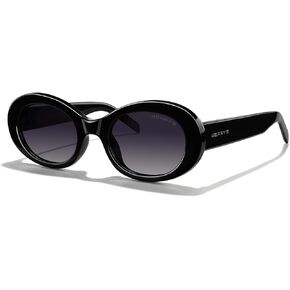 MERRY'S Modern Oval Round Acetate Sunglasses for Women UV400 Polarized Sunglasses S6191