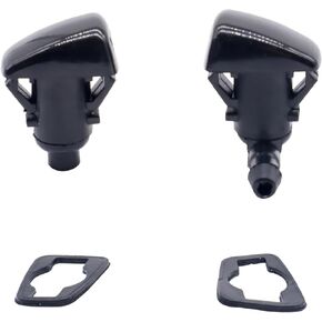 HiSport Front Windshield Washer Wiper Spray Squirter Nozzle Kit Compatible with Ford Fusion Lincoln MKZ Mercury Milan 2008-2012 – Direct Fit, Upgraded Performance, Replaces 8E5Z17603A (Set of 2)
