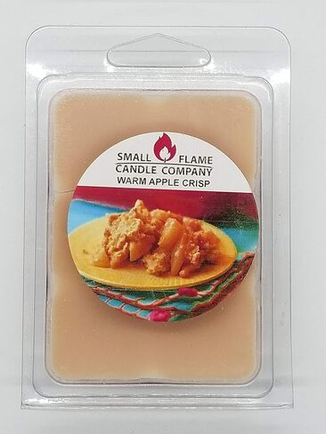 2 Pack Hand-Crafted Natural Soy Wax Melt from Small Flame Candle Company (Warm Apple Crisp) in Saudi Arabia