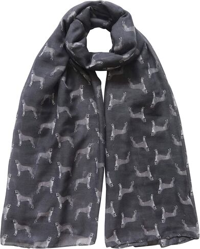 American Staffordshire Terrier Dog Print Women's Scarf Shawl Wrap Lightweight in Kuwait