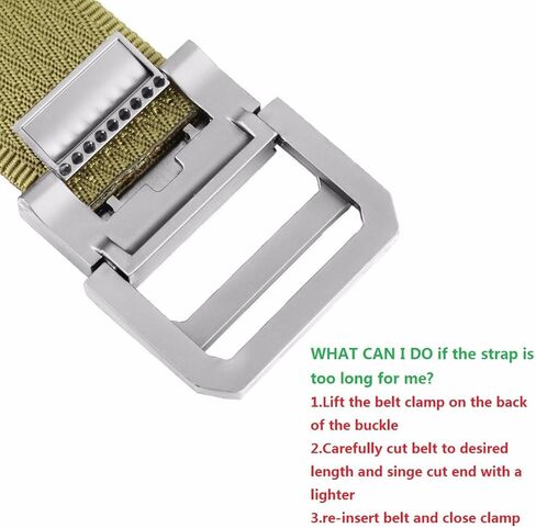 أحزمة شبكية من النايلون من Moonsix للرجال، طراز عسكري تكتيكي، حزام رجالي بإبزيم على شكل حرف D بعرض 1.5 بوصة in Kuwait