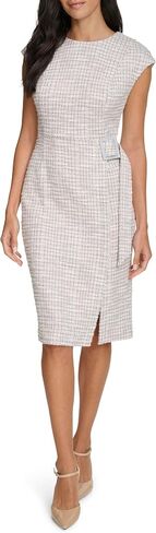 Calvin Klein Women's Work Tweed Sheath Dress in Saudi Arabia