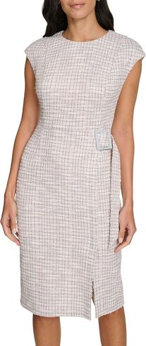 Calvin Klein Women's Work Tweed Sheath Dress in Saudi Arabia