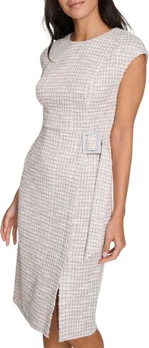 Calvin Klein Women's Work Tweed Sheath Dress in Saudi Arabia