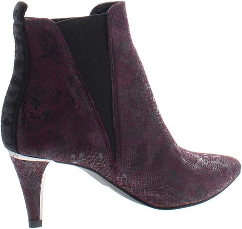 DKNY Womens Alani Snake Print Pointed Toe Booties in Saudi Arabia
