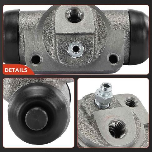 A-Premium Rear Driver or Passenger Drum Brake Wheel Cylinder Compatible with Select Chevrolet, GMC, Isuzu and Oldsmobile Models - LLV, S10, S10 Blazer, Jimmy, Sonoma, Typhoon, Hombre, Bravada in Saudi Arabia