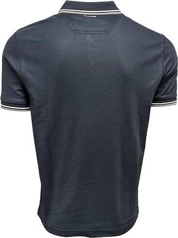 BOSS Mens Polo Performance Fabric Double Striped Collar Paddy PRO 50249000 (US, Alpha, Medium, Regular, Regular, White) in Saudi Arabia