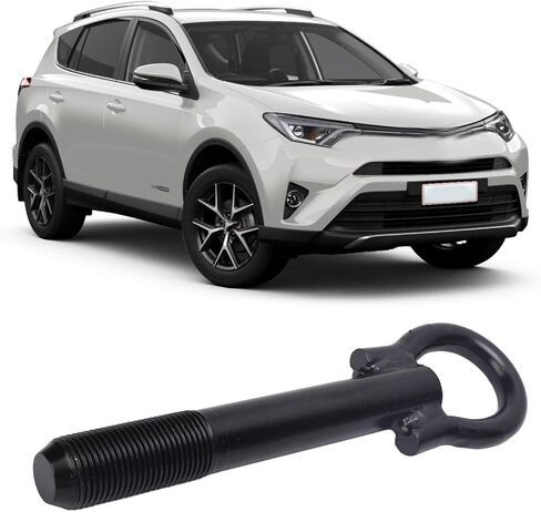 خطاف سحب Ciciglow لسيارة Toyota 2013-2018، خطاف سحب 5196142040، خطاف سحب مقطورة فولاذي عالي القوة، حلقة مقطورة أوتوماتيكية عالية الأمان، حل سحب آمن، in Saudi Arabia