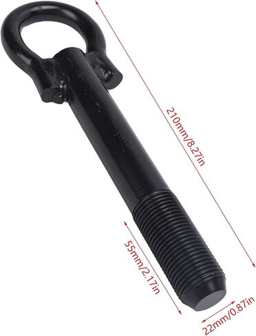 خطاف سحب Ciciglow لسيارة Toyota 2013-2018، خطاف سحب 5196142040، خطاف سحب مقطورة فولاذي عالي القوة، حلقة مقطورة أوتوماتيكية عالية الأمان، حل سحب آمن، in Saudi Arabia